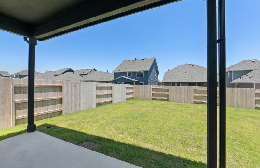 Covered Back Patio