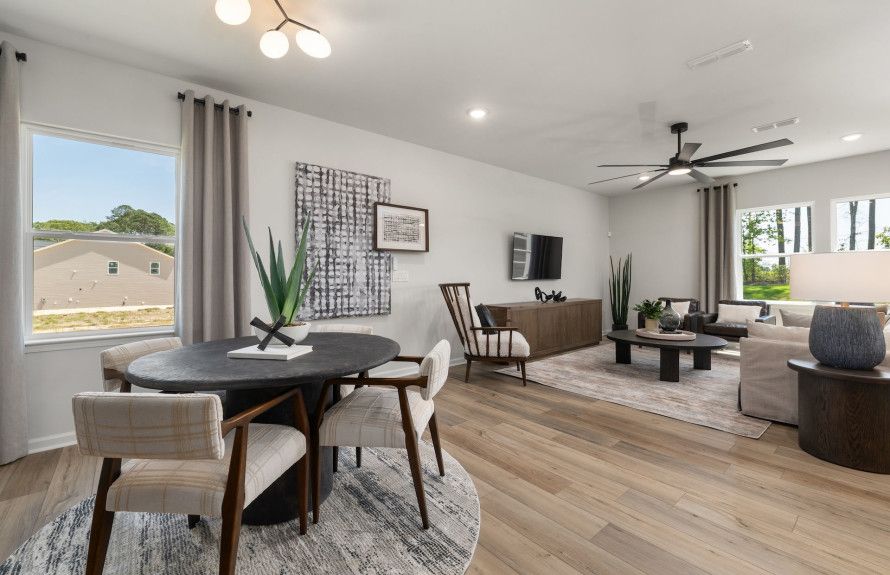 Breakfast Nook off of Living Area