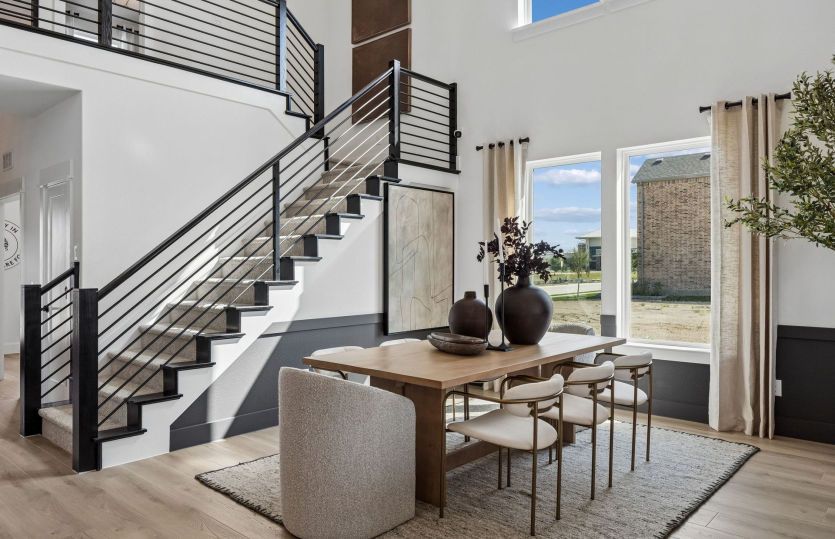 Two-story ceilings