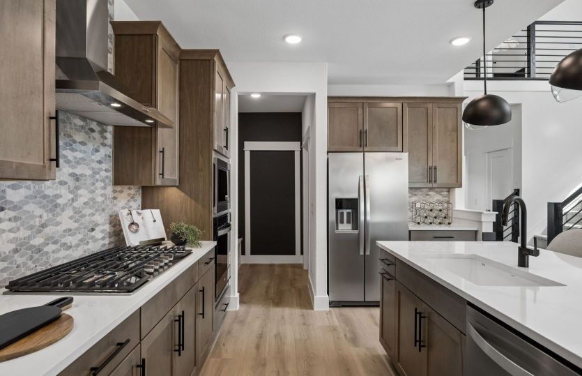 Spacious kitchen