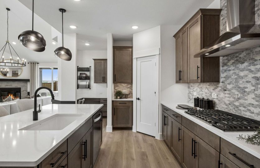 Abundant cabinet space