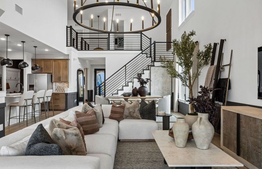 Spacious gathering room