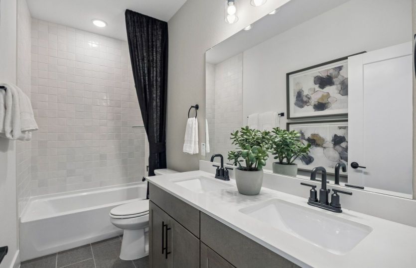 Secondary bathroom