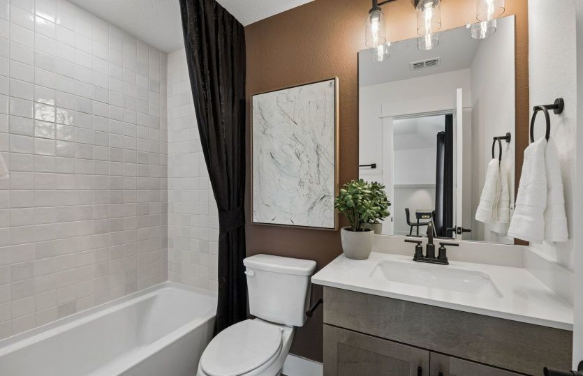 Secondary bathroom