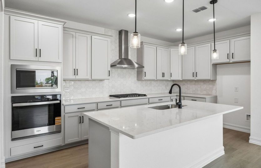 Spacious kitchen
