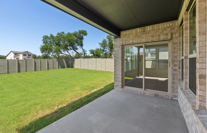 Covered Back Patio