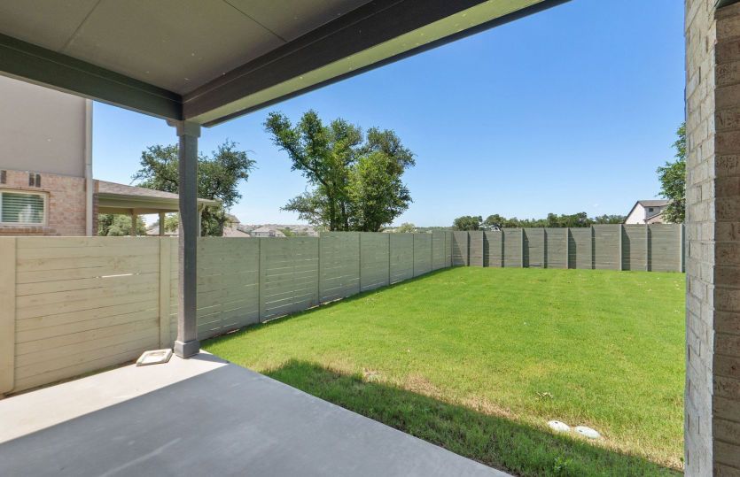 Covered Back Patio