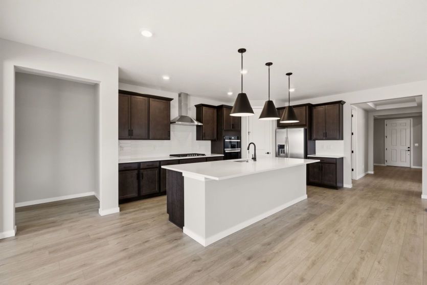 Spacious Kitchen with Island