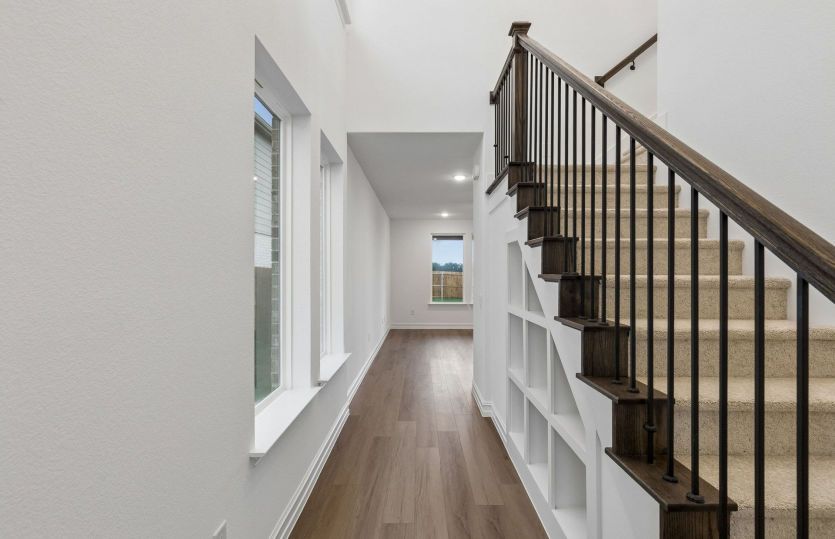 Welcoming entry into home