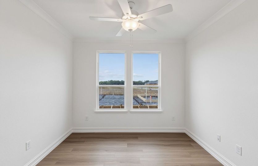 Study room off the home entry