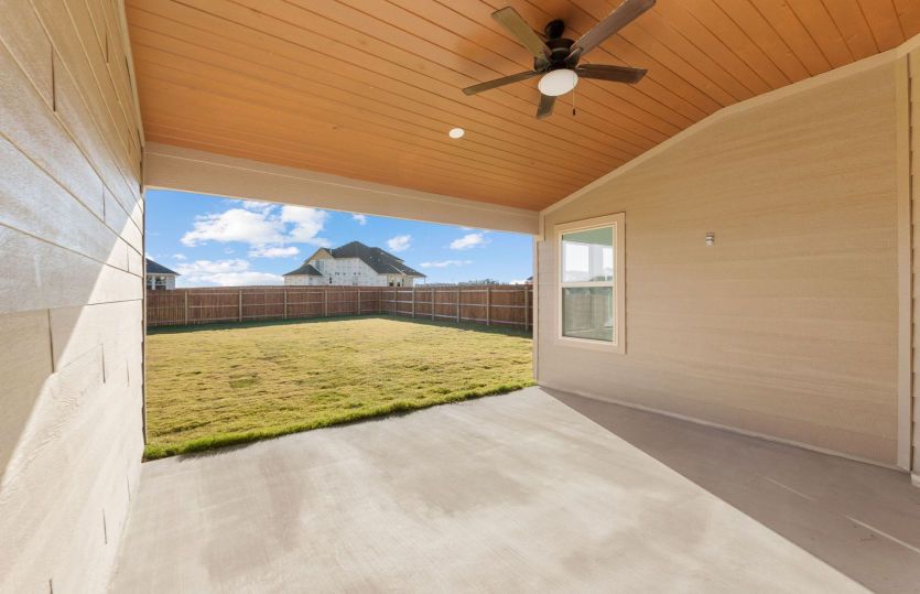 Covered Back Patio