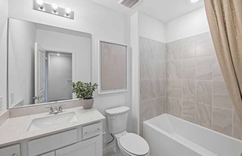 Secondary bathroom