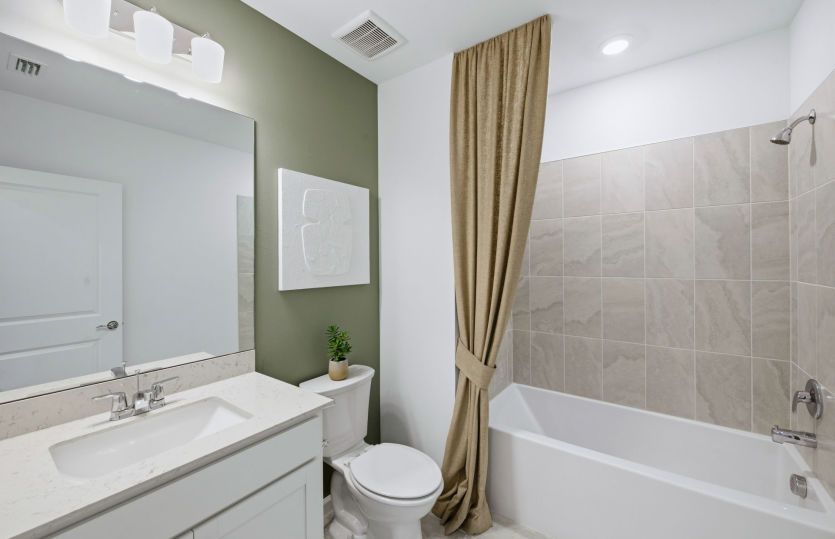 Secondary bathroom
