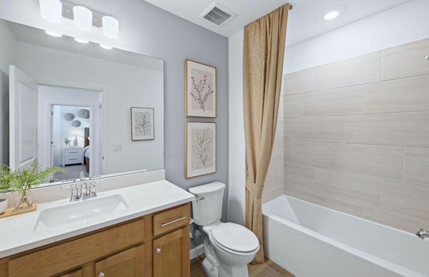 Secondary bathroom