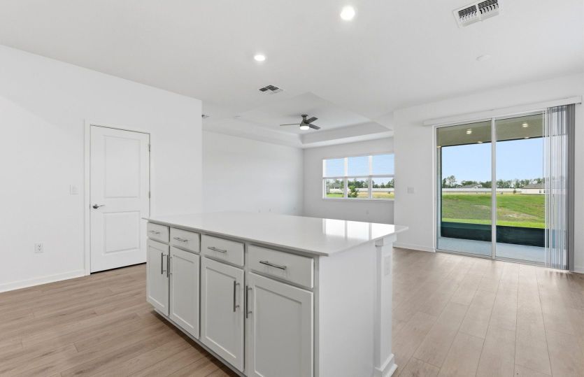 Center Island with Storage