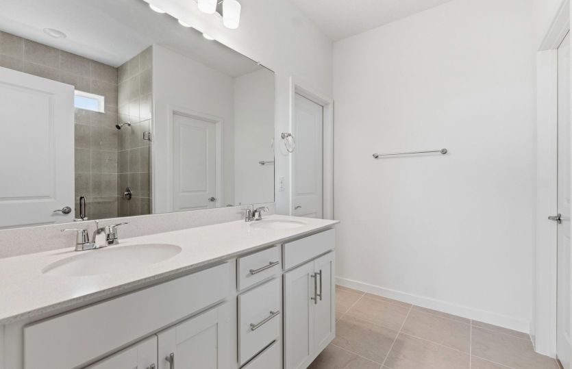 Owner's Bath with Dual Sinks