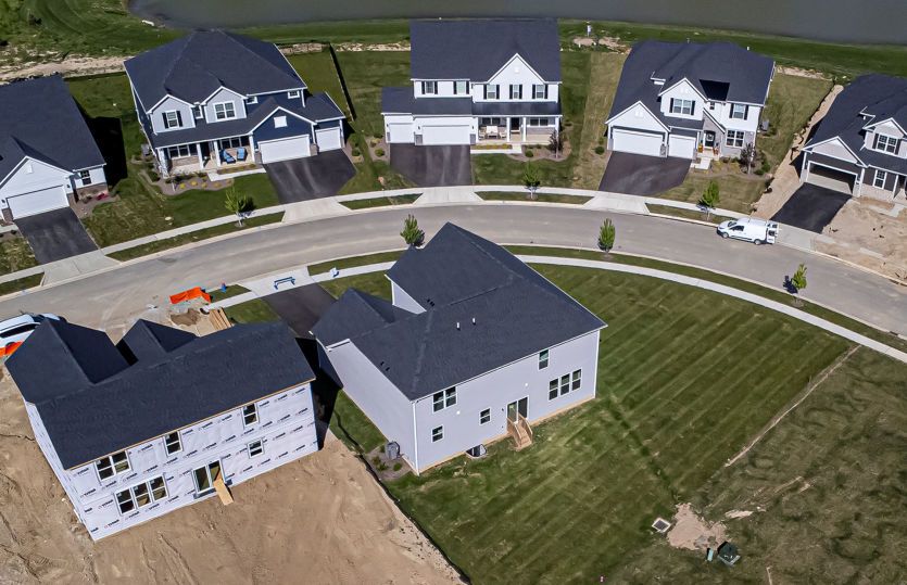 Aerial View of Home
