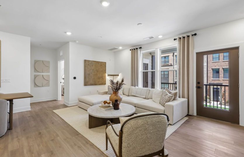 Gathering Room with Access to the Balcony