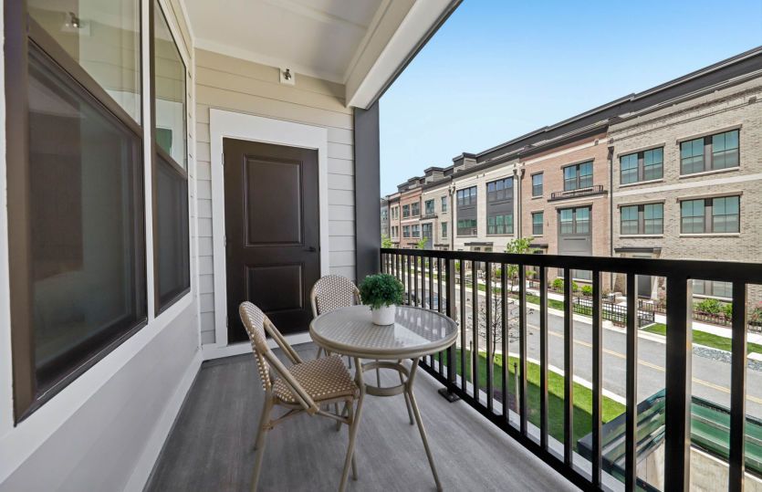 Balcony off the Gathering Room