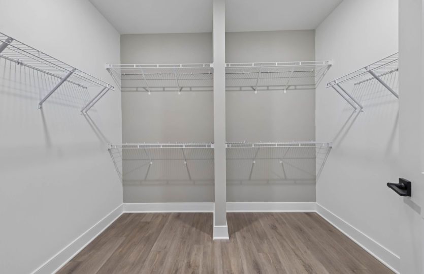 Spacious Owner's Walk-In Closet