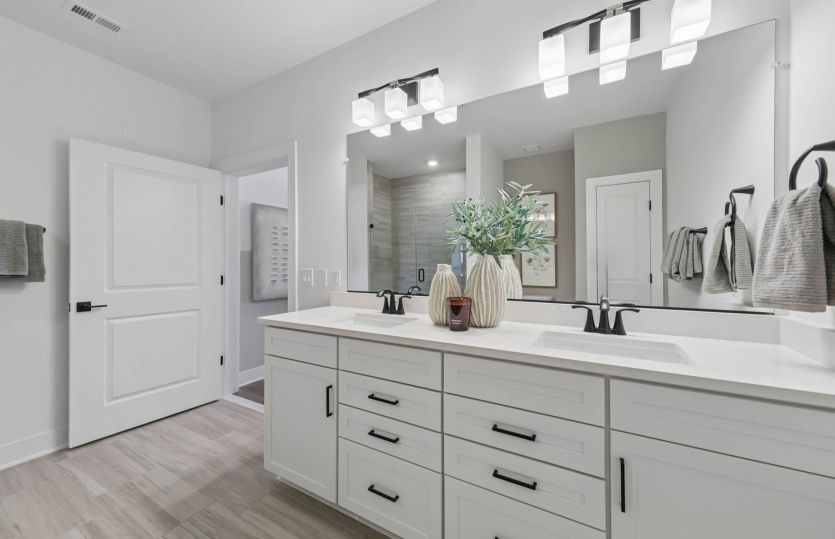 Dual-Basin Vanity in the Owner's Suite