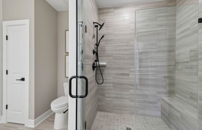 Owner's Suite with Frameless Glass Shower