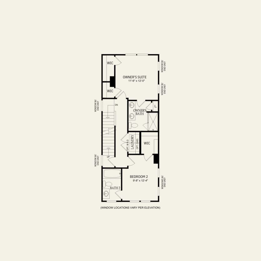 Third Floor 3 br / 3 ba