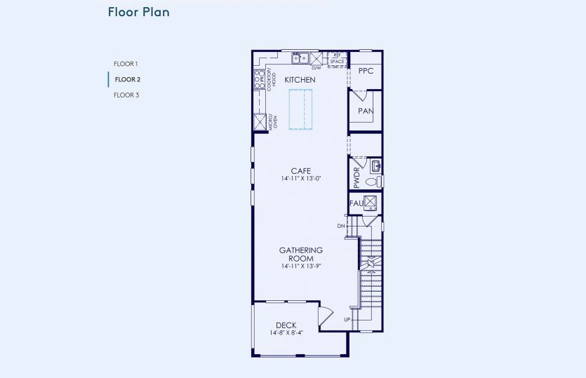 Plan 3 Floor Plan, Quick Move-In Home, Floor 2