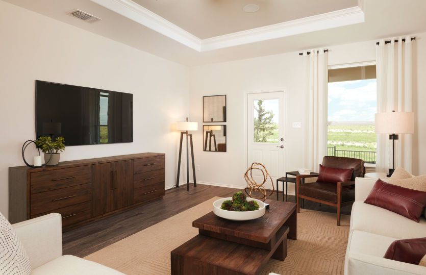 Hewitt Model Home- Gathering Space