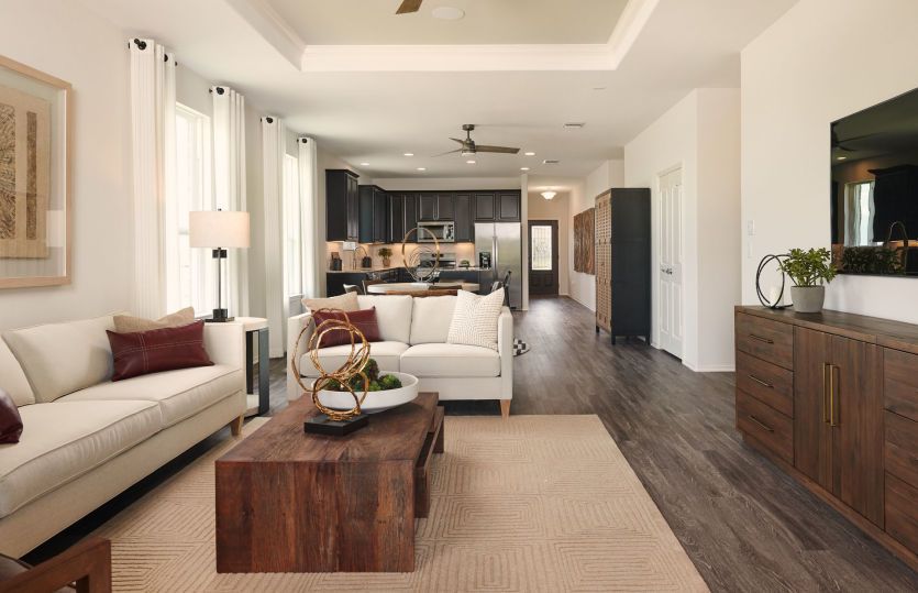 Hewitt Model Home- Gathering Space