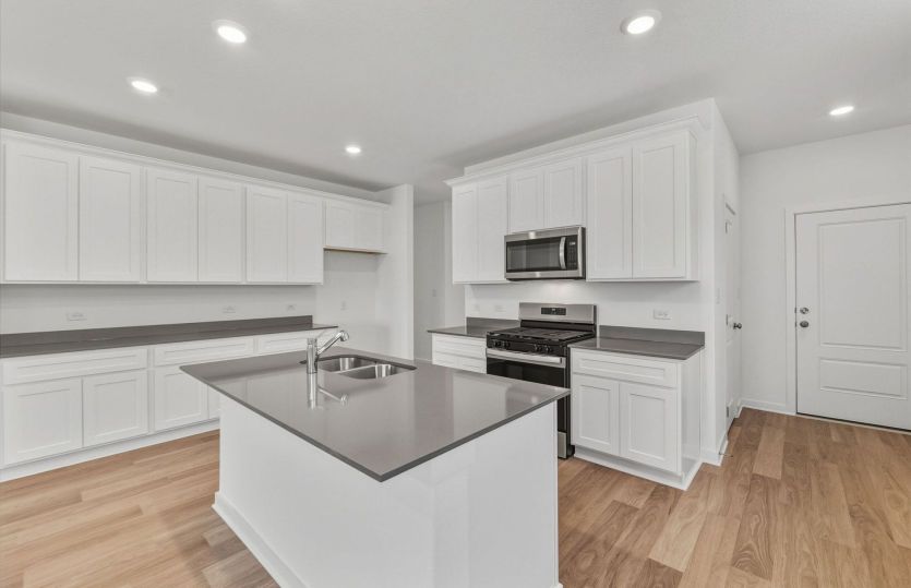 Representational Photo- Open Kitchen