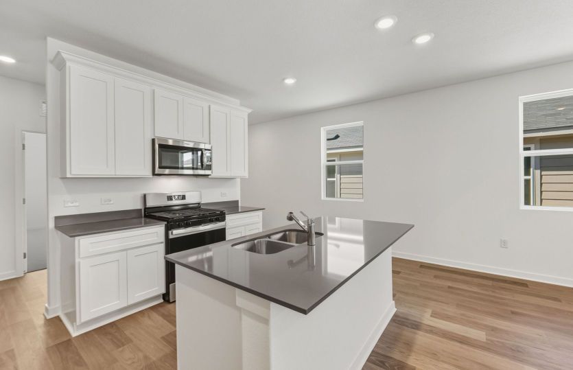Representational Photo- Open Kitchen