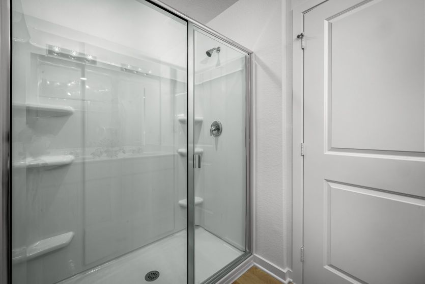Sandalwood Model-Primary Bathroom Walk-In Shower