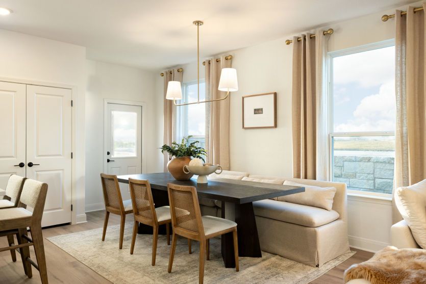 Enloe Model Home-Dining Space