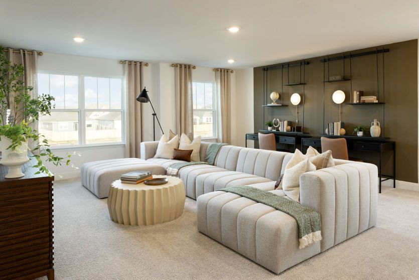 Enloe Model Home- Upstairs Loft