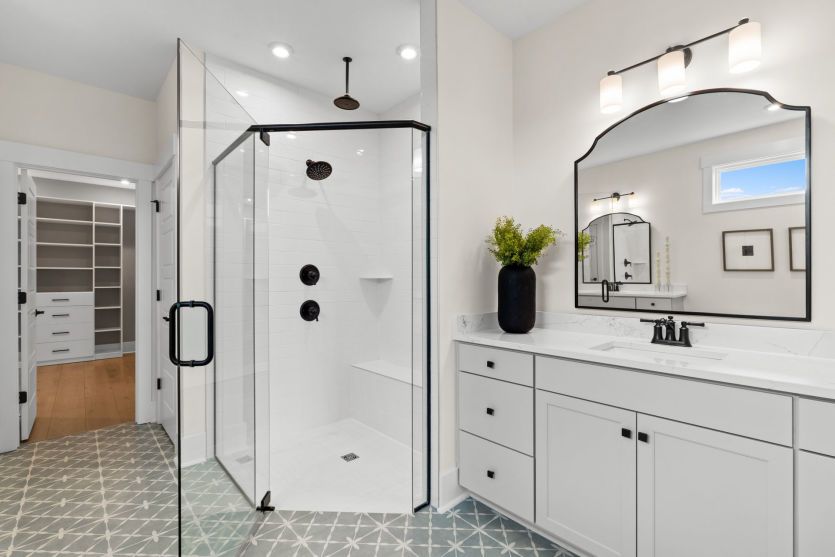 Owner's Walk-In Shower