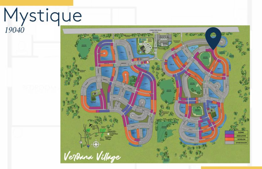 Location of this home within Verdana Village