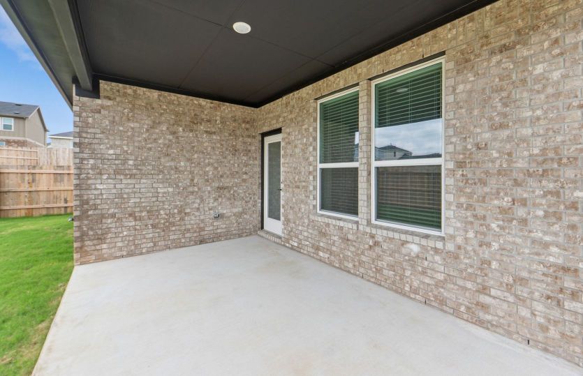 Covered Back Patio