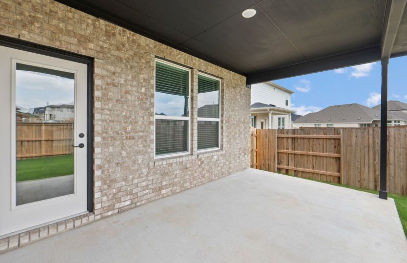 Covered Back Patio