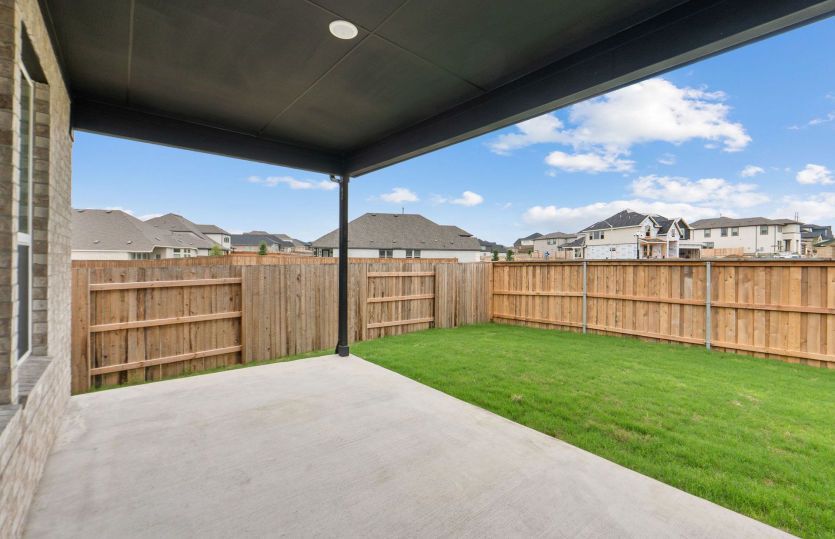 Covered Back Patio