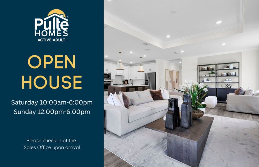 Open House This Weekend!