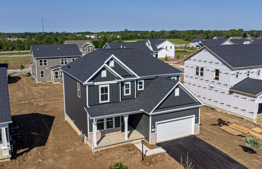Aerial View of the Home