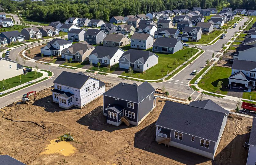 Aerial View of the Home