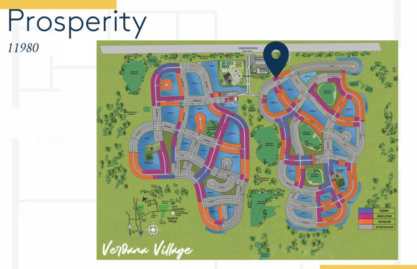 Location of this home within Verdana Village
