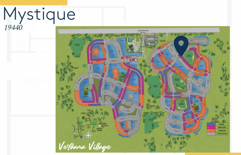 Location of this home within Verdana Village