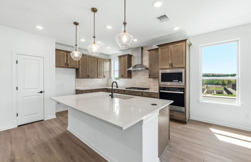 Representational Photo- Open Kitchen