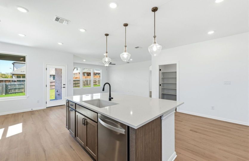 Representational Photo- Open Kitchen