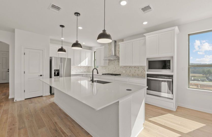 Representational Photo- Open Kitchen