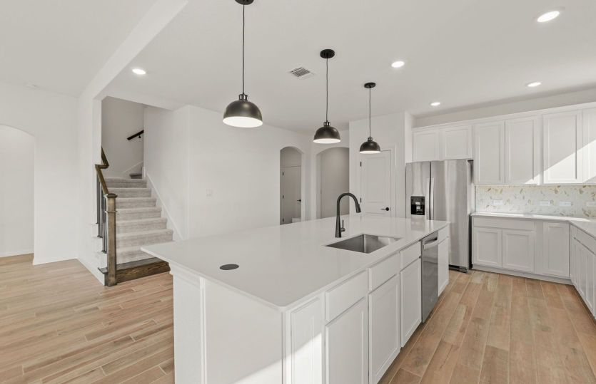 Representational Photo- Open Kitchen