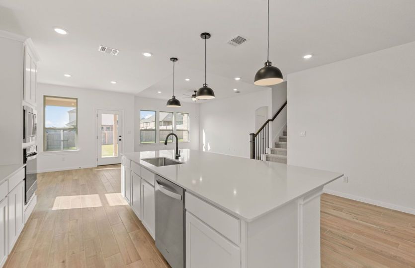 Representational Photo- Open Kitchen